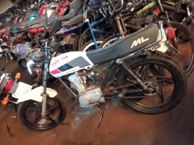 Lote 52 · HONDA/CG 125 1987 — sucata