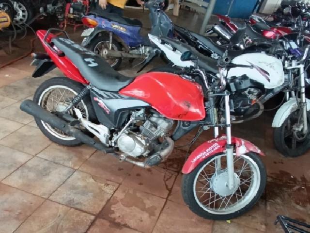 Lote 12 · HONDA/CG 125 FAN KS 2012 — conservado