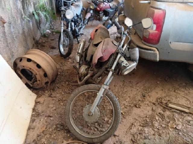 Lote 89 · YAMAHA/YBR 125K 2003 — sucata