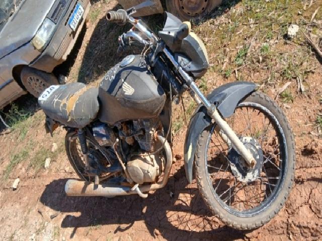 Lote 100 · HONDA/CG 125 Titan KS 2001 — Sucata