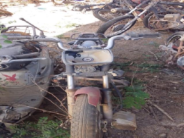 Lote 14 · HONDA/CG 125 TITAN 1995 — sucata